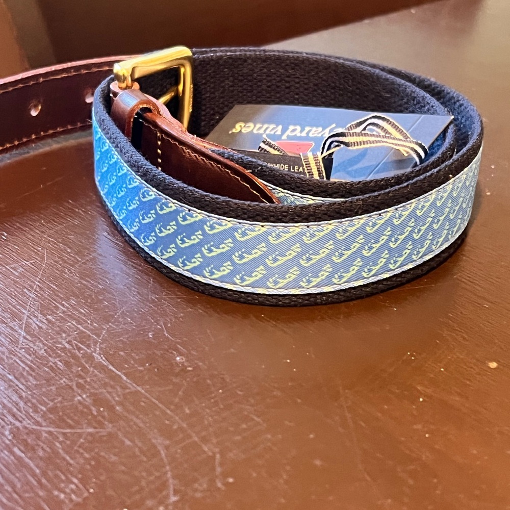 Men’s Vineyard Vines Size 34 Club Belt - Bermuda